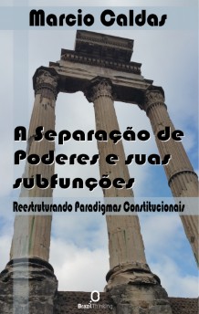 Capa do livro A Separação de Poderes e suas subfunções